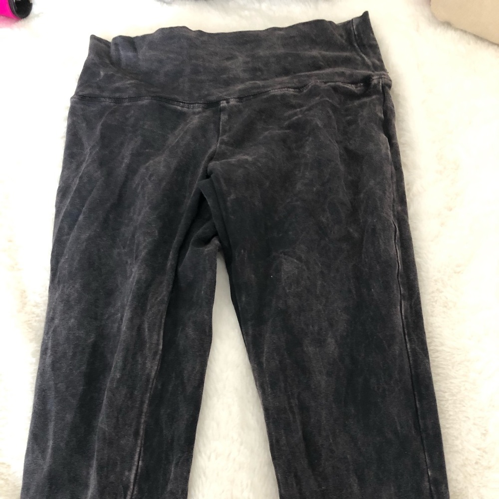 Black Tye Dye Leggings- Billabong